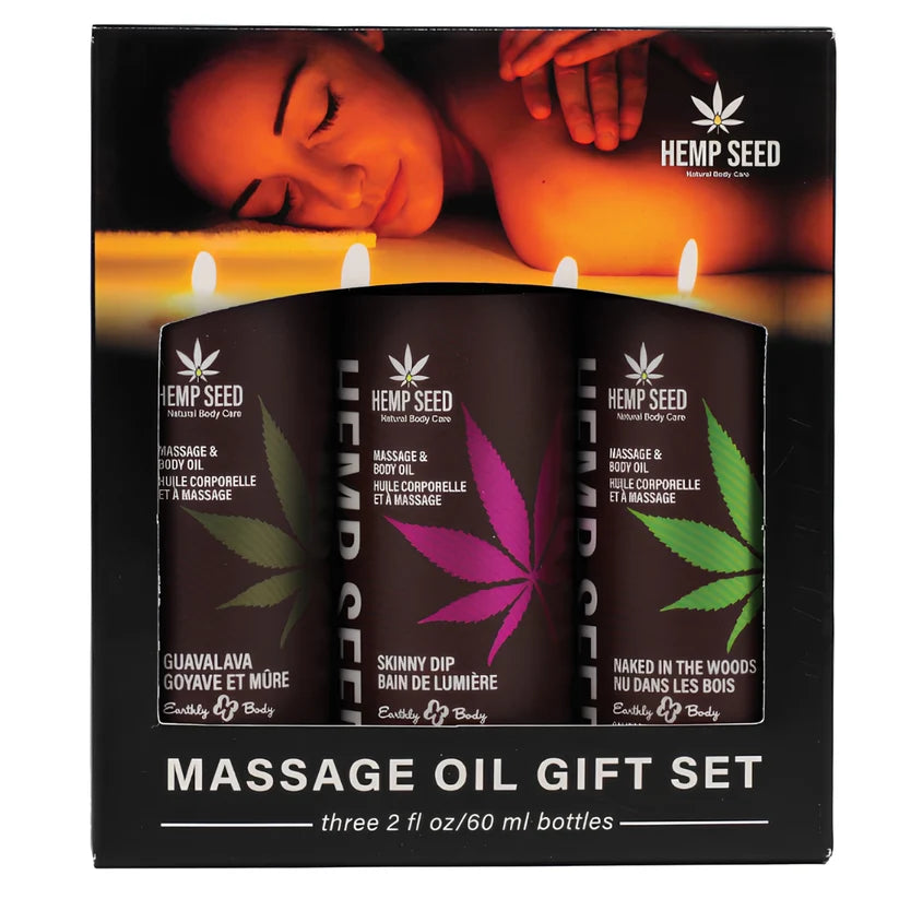 Massage Oil Gift Trio