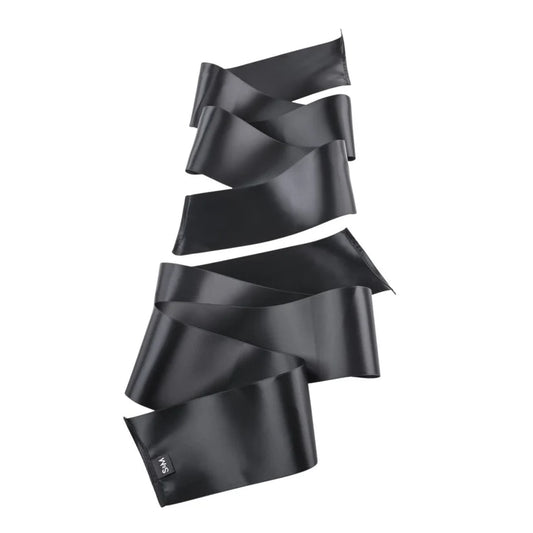 Black Silky Sash Restraints