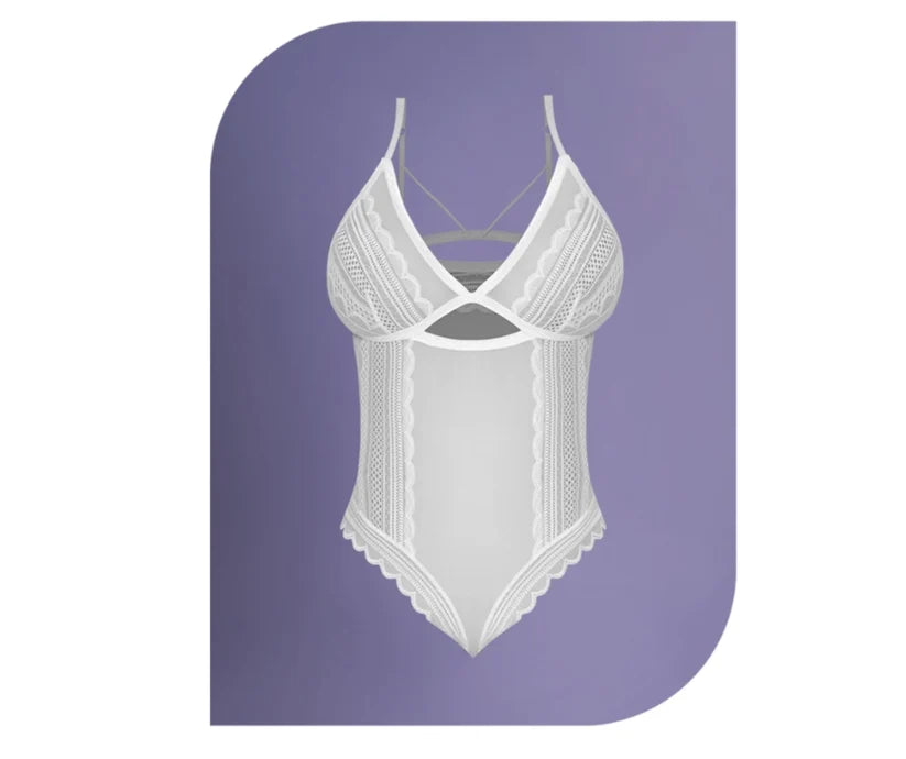 Lace & Mesh Teddy