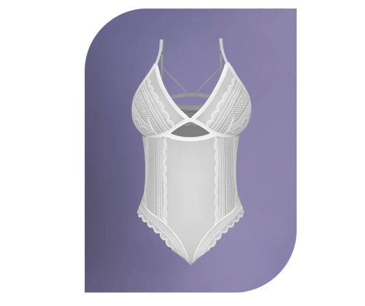 Lace & Mesh Teddy