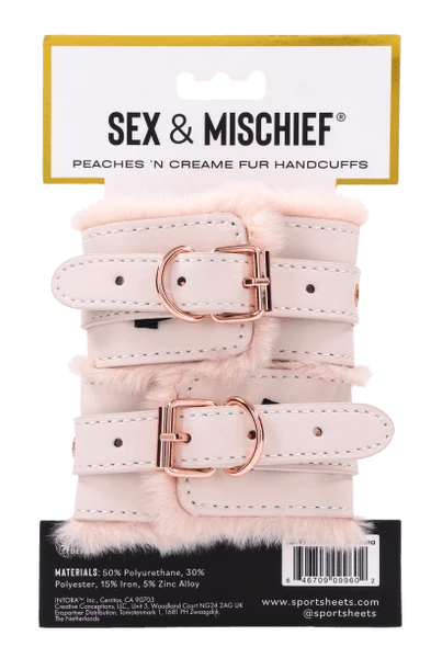 Peaches n' CreaMe Faux Fur Cuffs