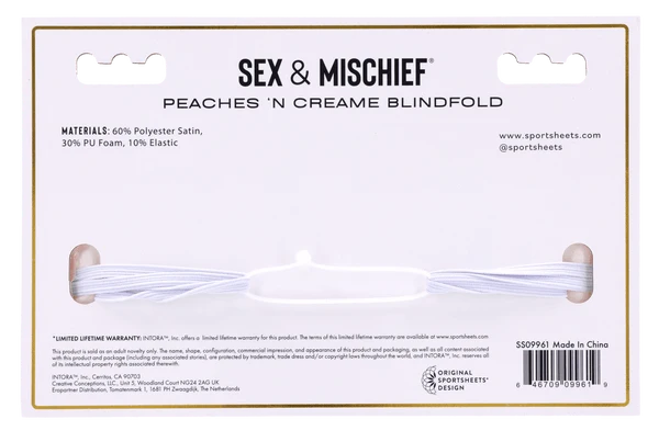 Peaches 'n CreaMe Blindfold