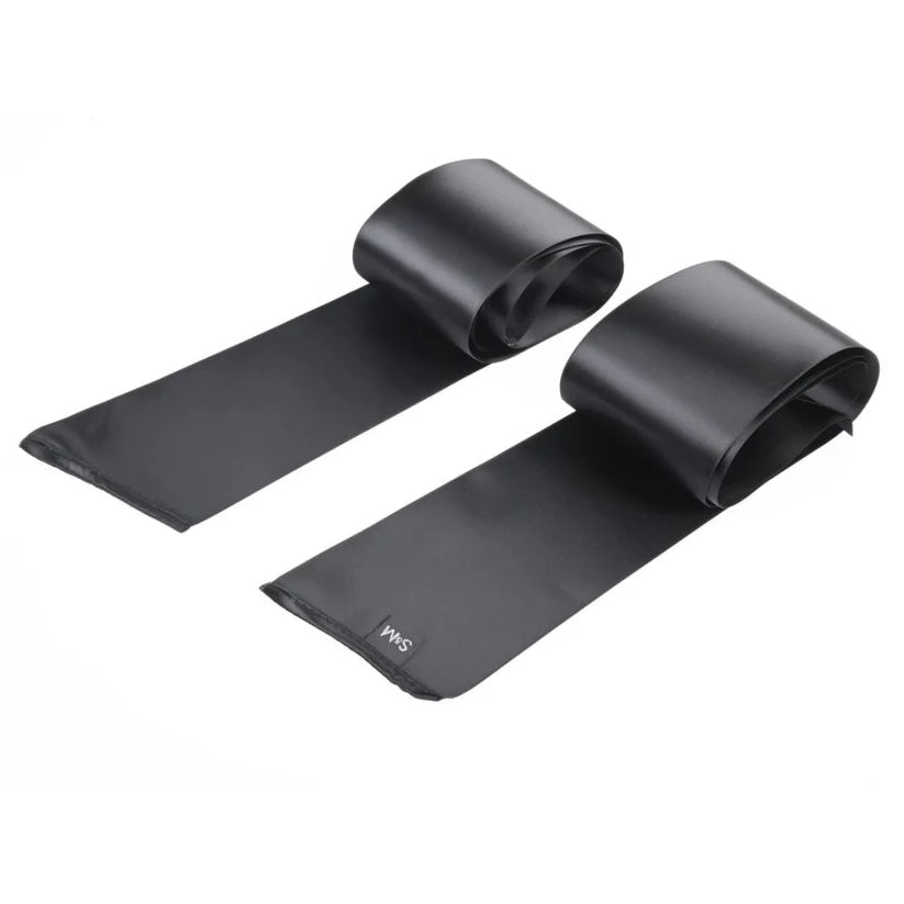 Black Silky Sash Restraints